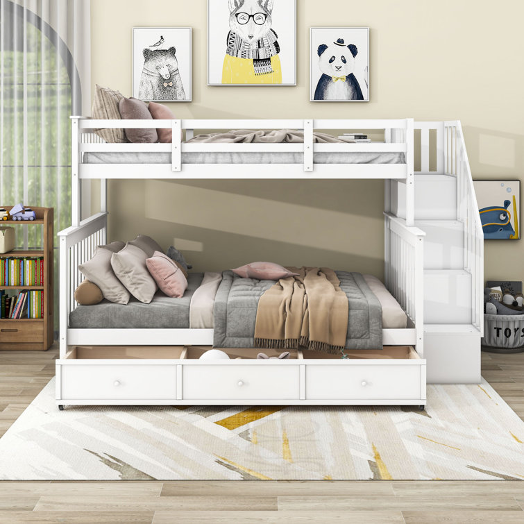 Jamie twin bunk deals bed with storage